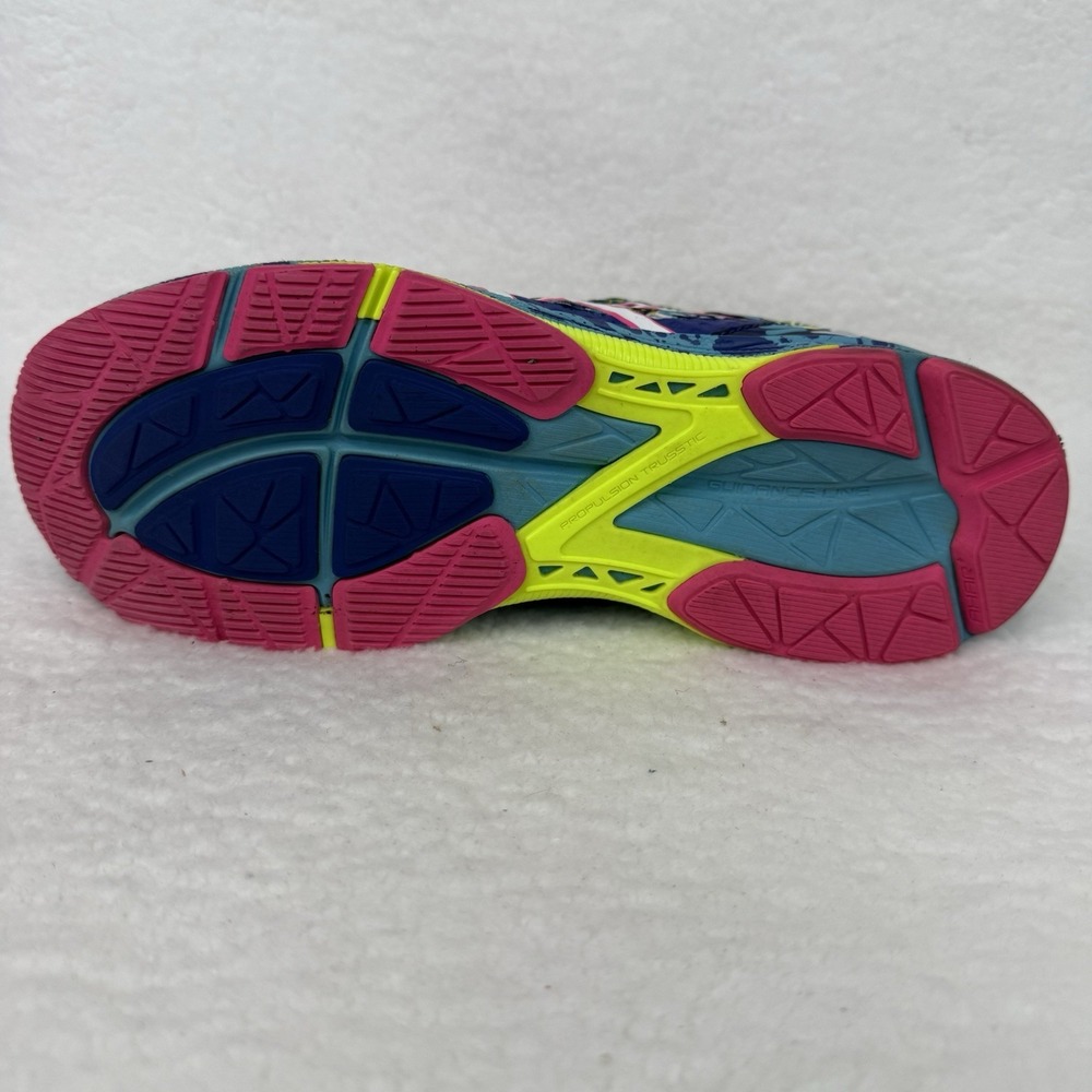 ASICS GEL-Noosa Tri 11 Women Running Shoes 9 Colorful Glow in Dark T676N - Picture 11 of 12